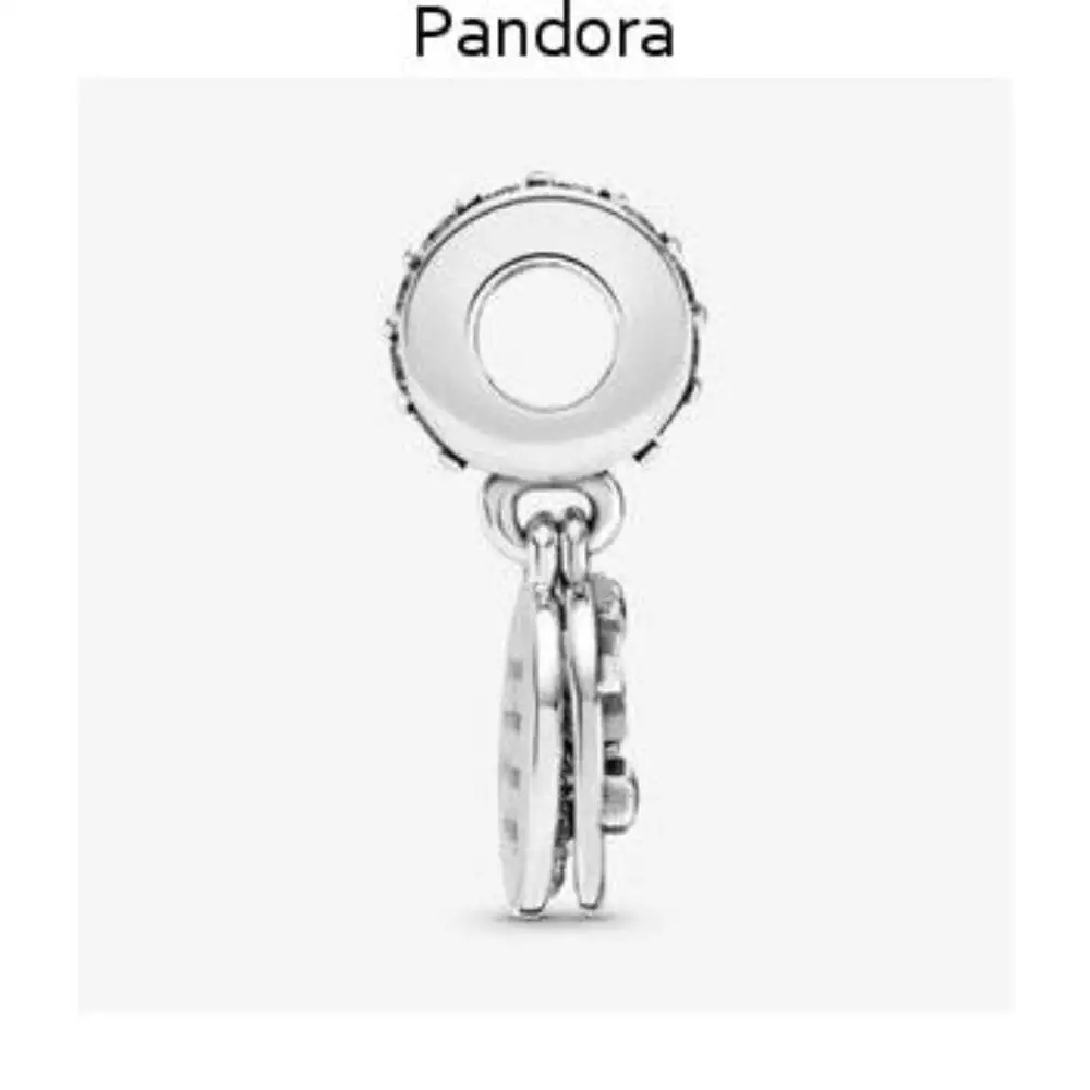 Pandora dark blue night sky star and moon charm